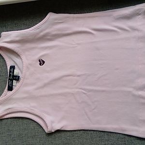 Lili gaufrette toddler girls pink tank top size 2